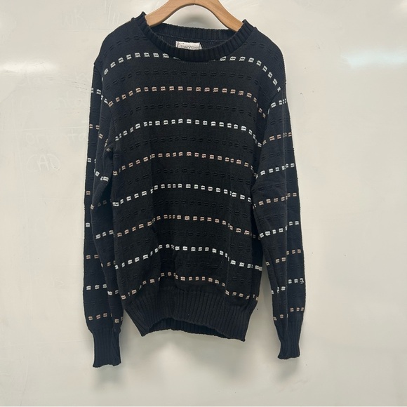 Vintage Sweaters - Vintage cotton grandpa sweater M